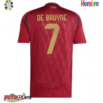 Camiseta Bélgica Kevin De Bruyne #7 Primera Equipación Eurocopa 2024 manga corta